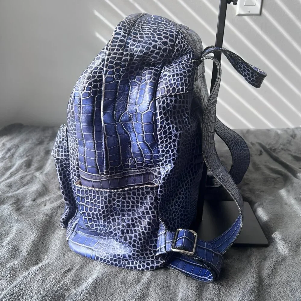 Mario Valentino Backpack in‎ Blue